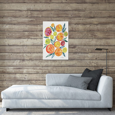 «Citrus Slices» par Cat Coquillette - impression non encadrée