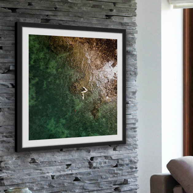 Single Picture Frame Print, 41 cm H x 41 cm W x 3.81 cm D
