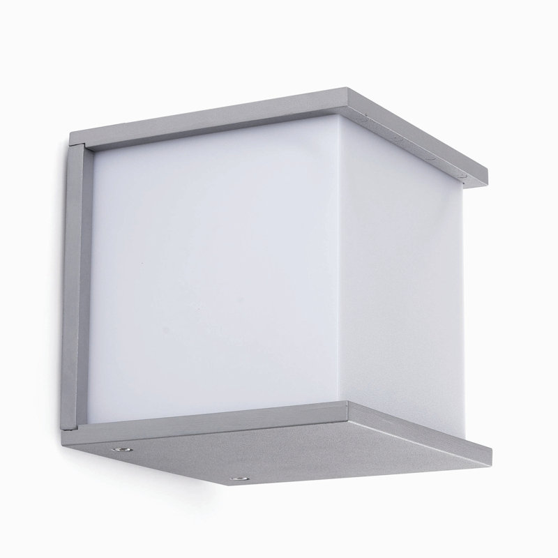 Colne Light Grey Outdoor Flush Mount