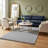 Guros Collection White Geometric Indoor Outdoor Runner Adrienna-649658304