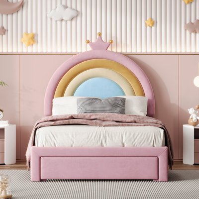 Rabbit-Shape Bed (Pink)