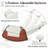 Rocking Chair With Retractable Footrest And Adjustable Backrest-429666444