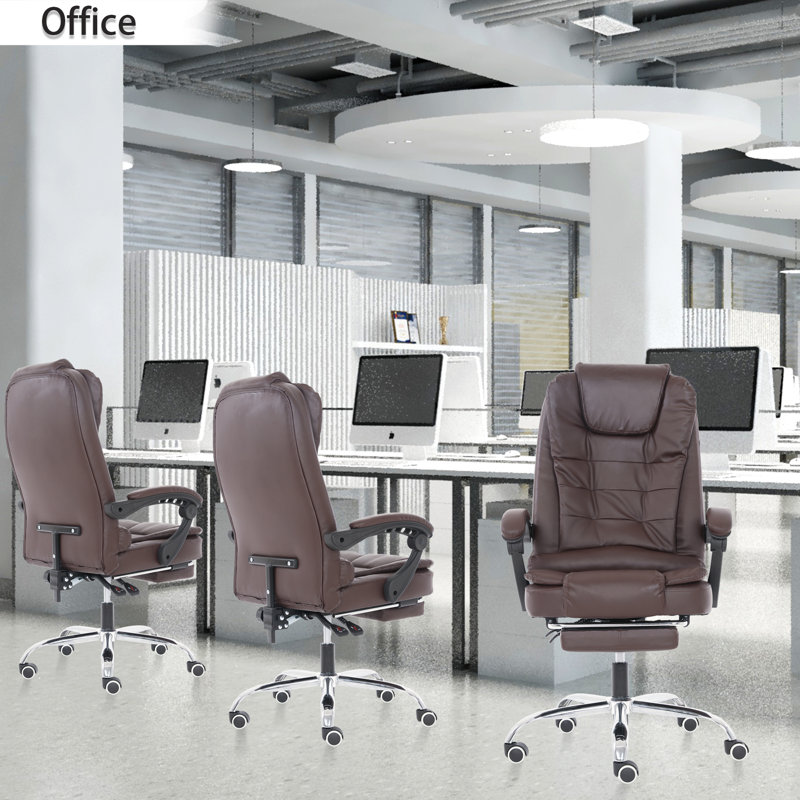 Fauteuil de direction Noshin, Ambre