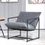 Fauteuil d'appoint élégant en velours moderne-1104480580