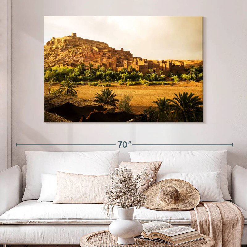 Ville antique marocaine de Nicci, H 34 po x l 51 po