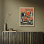 Retro Breakfast Still Life Framed Wall Art Prints - Coffee Toast Kitchen Dining Room-125211720-125211721