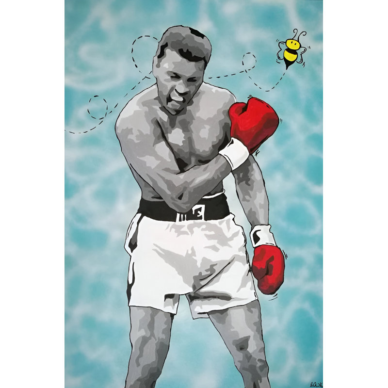 «Muhammad Ali - Sting Like a Bee», impression sur toile tendue, H 36 po x l 24 po x P 1,5 po