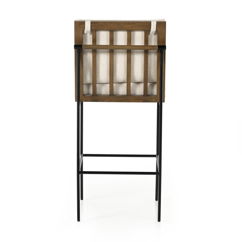 Westgate Solid Wood 26" Counter Stool, Counter Stool (26" Seat Height), Savile Flax