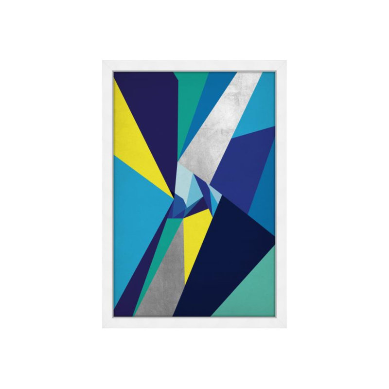 Chromatic Harmony II Print by Mari Urasawa, 60" H x 40" W, Metallic Silver Plexi