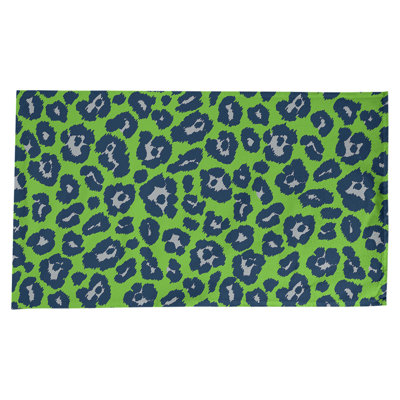 Nappe en mélange de coton à imprimé animalier