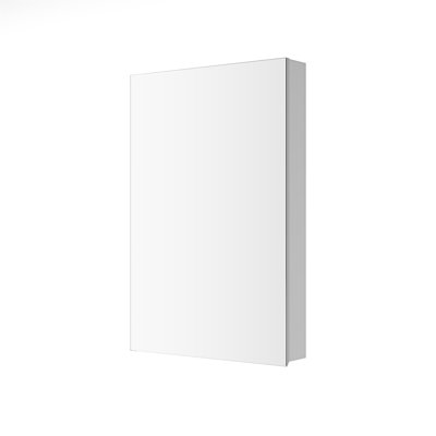 24'' W X 36'' H Surface Frameless Mirror Medicine Cabinet