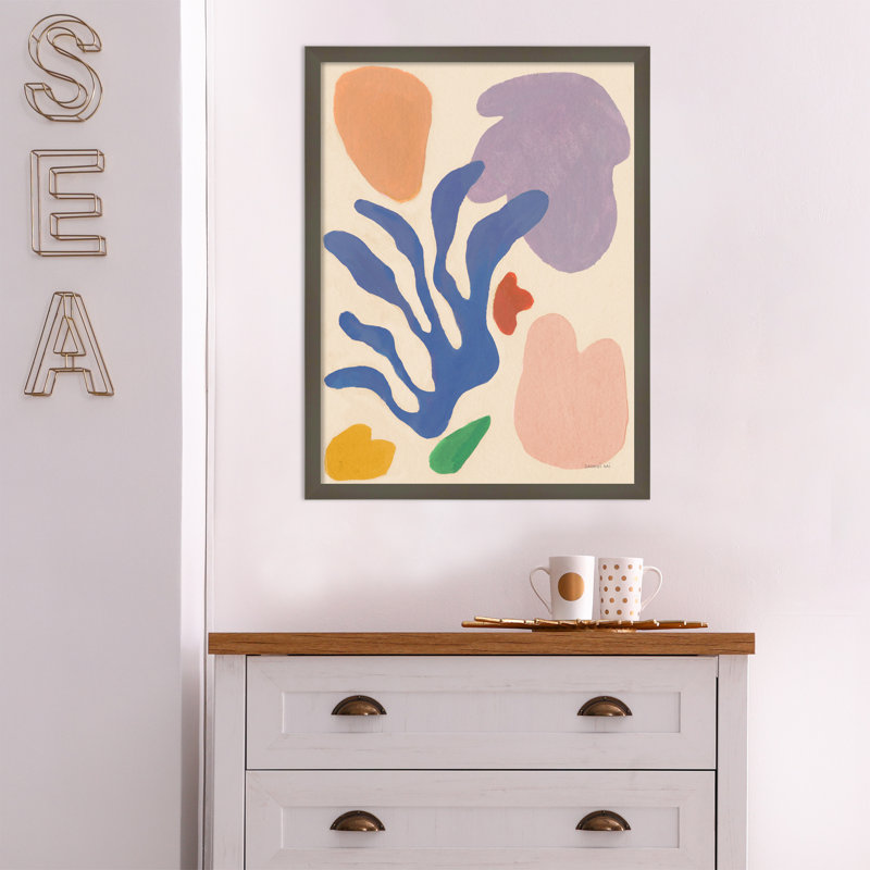 Honoring Matisse Warm by Danhui Nai, 25" H x 19" W x 1" D, Brown