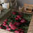 Vintage Floral Pattern With Pile Soft Printed Rug for Elegant Home Interior Design-2133904463