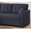 Canapé-lit modulaire, bleu foncé