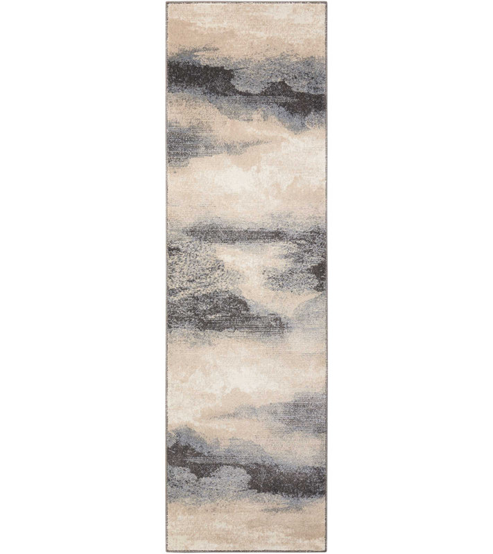 Aadyant Abstract Indoor Rug, Runner 2'2" x 10'
