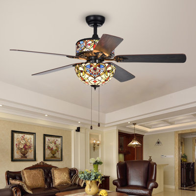 Cerny 15'' Ceiling Fan with Light Kit