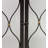 1 Panel Cabinet Bronze Metal Fireplace Screen