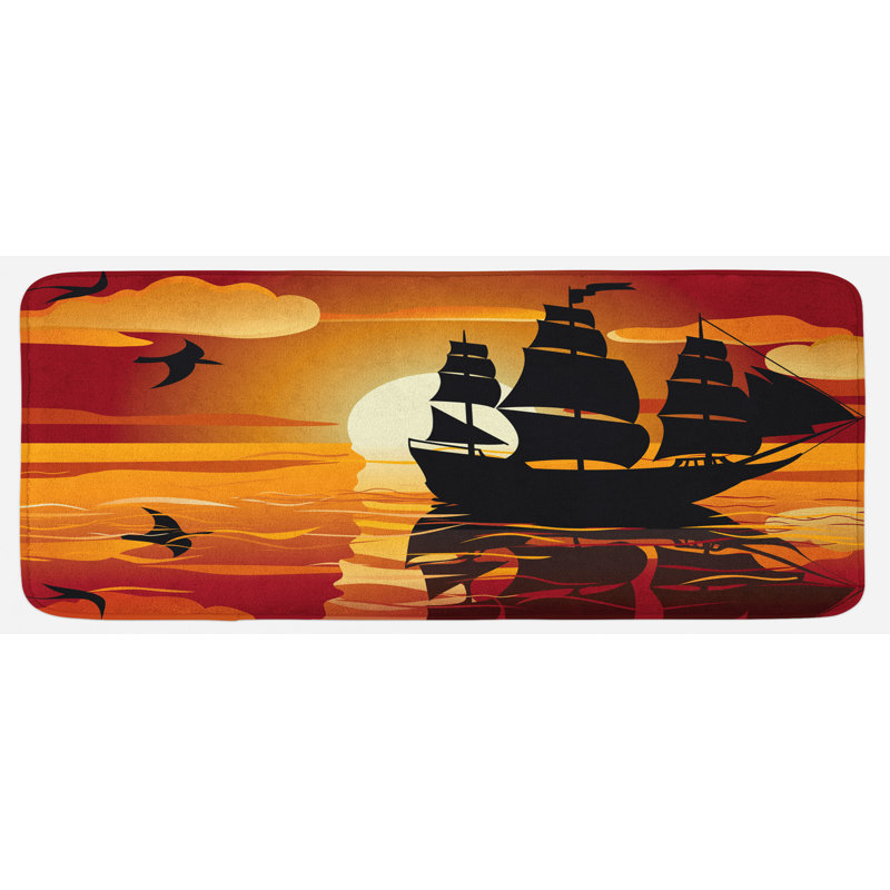Tapis de cuisine pour bateau