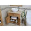 Deford 750 mm Freestanding Single Vanity with Vessel Ceramic Basin
