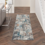 Abstract Gray Area Rug