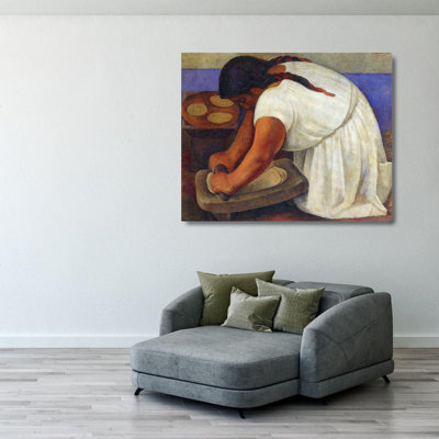 Woman Grinding Maize GP-010019