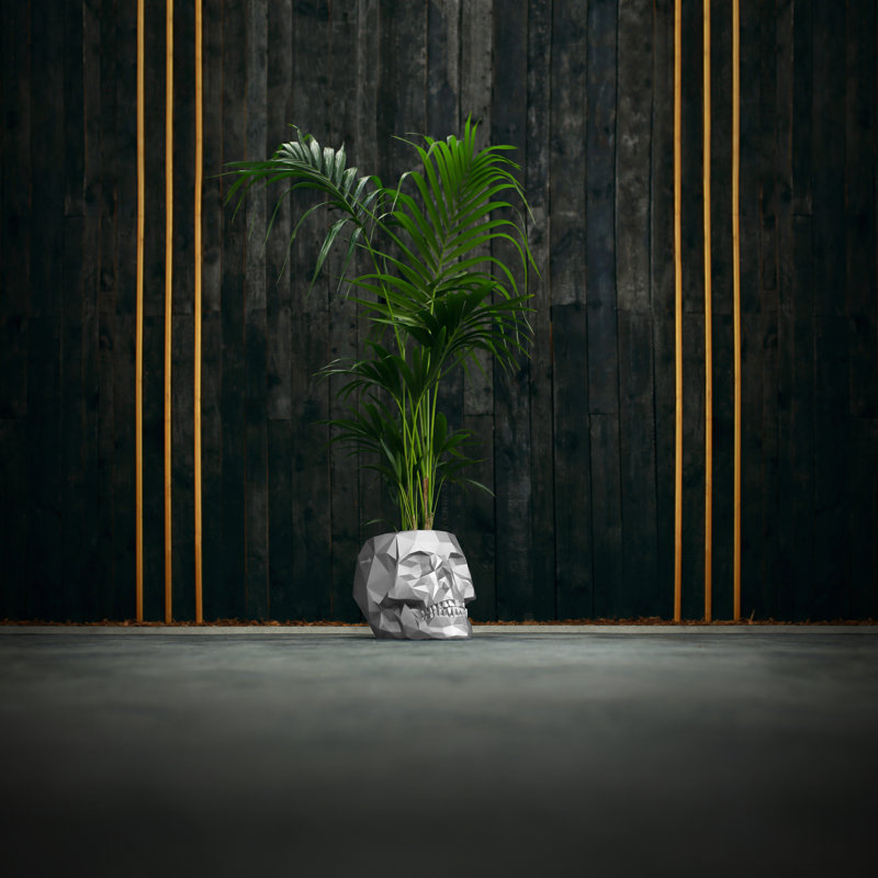 Handmade Pot Planter, Silver