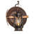 16" Wide Miners Lantern Left Wall Sconce