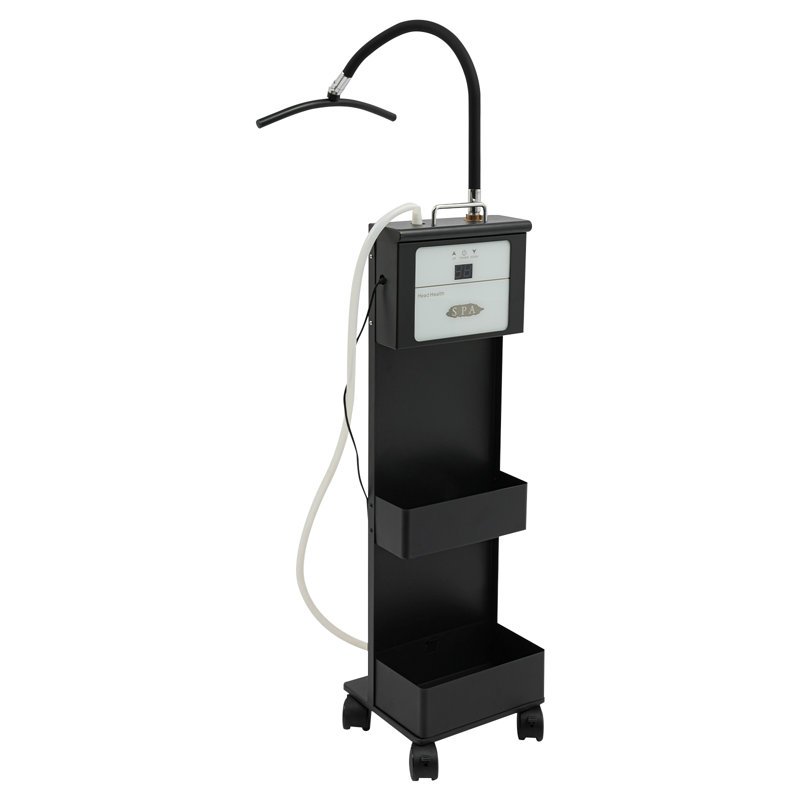 Rolling Head Spa Unit With Adjustable Temperature Waterfall Style Scalp Care System For Salon, Spa & Home Use