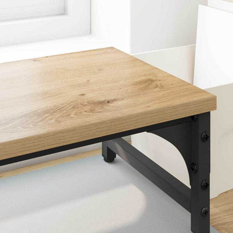 Manufactured Wood Monitor Stand, Artisan Oak