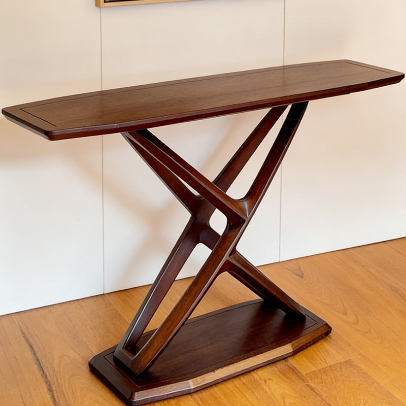 Chinese-style simple retro console table