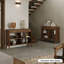 Buffet en bois massif noyer brun-1933661162-1933661163