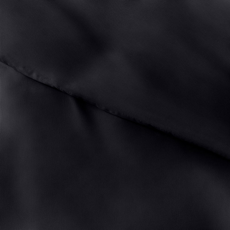 Ensemble de housse de couette en microfibre super doux, Noir, Housse de couette pour grand lit + 2 taies décora