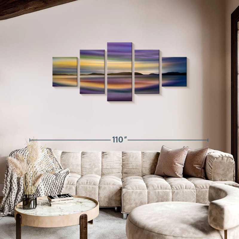 Coastlines, 36" H x 80" W