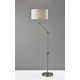 Kipling 65.25'' Dimmable Swing Arm Floor Lamp