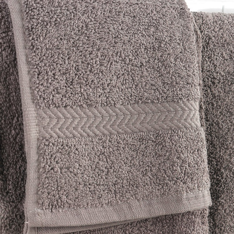 Ensemble de serviettes 6 pièces, Gris