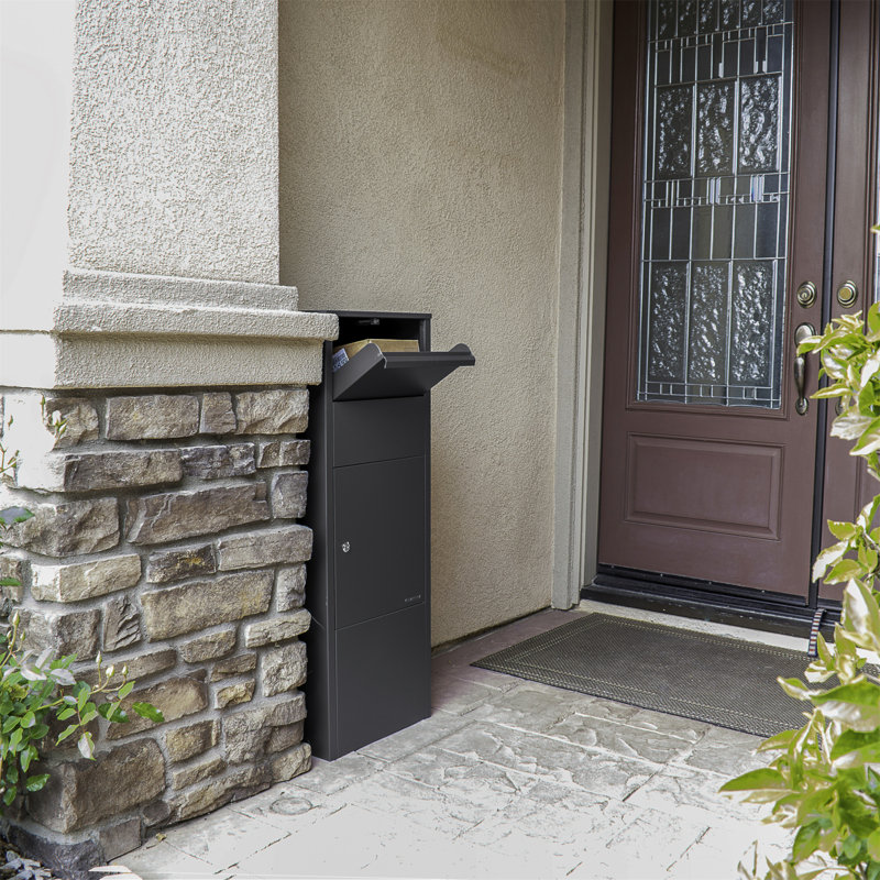 Large Single Compartment Locking Parcel Drop Box