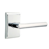 Stuttgart Round Privacy (Bed & Bath) Door Lever with Rectangle Rosette