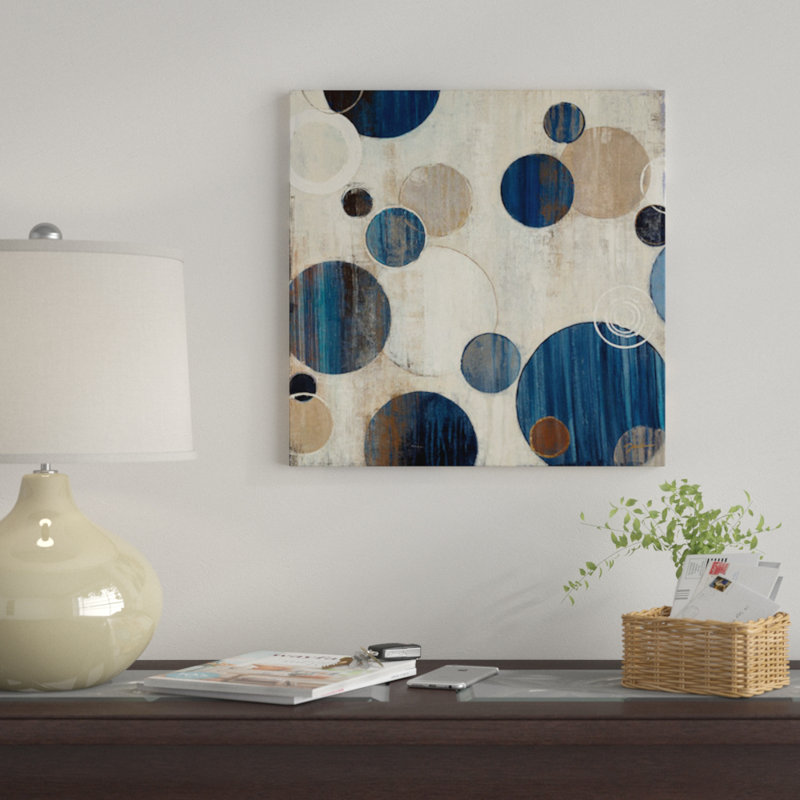 «Cool Bubbles», reproduction sur toile, H 48 po x l 48 po x P 1,5 po, Pas de tapis, Toile tendue