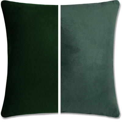 Microsuede Outdoor Reversible Throw Pillow
