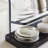 Tower Yamazaki Home Countertop Two Tier Bottle Drying Rack, Wide Storage Stand With Drainage Tray, Steel-78617852