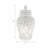 Stoneware Ceramic Jar with Intricate Cutout Design and Removable Lid-1294112030-1243770566