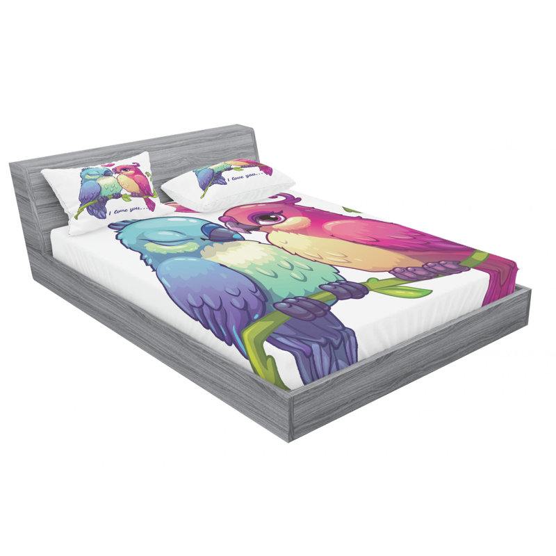 Microfiber Sheet Set, Full Sheet Set + Fitted Sheet + 2 Pillowcases