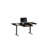 Sequel 20 Glass Steel Writing Desk-50653218-50653217
