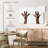 Giraffe Front And Back Portrait-107921601