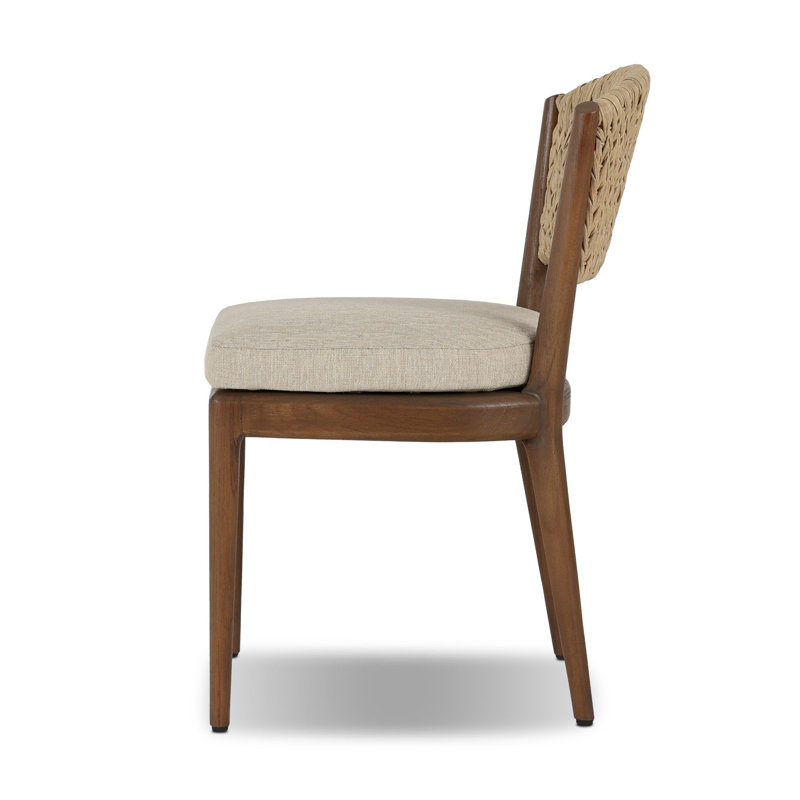 Atwood Outdoor Teak Dining Side Chair