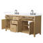 Pendry 72" Freestanding Double Bathroom Vanity with Quartz Top-1960441982