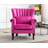 Dorava Velvet Accent Chair-1226245493