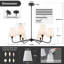 Lustre classique l 36 po avec abat-jour en lin blanc Aldusa-1177196784