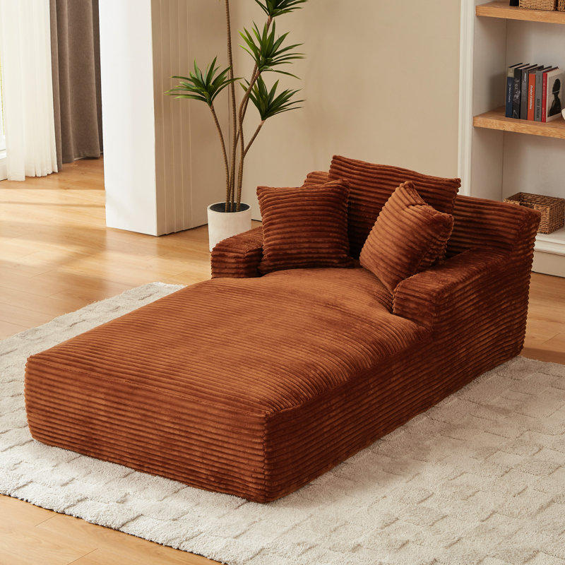 Méridienne Comfy Orange, Orange