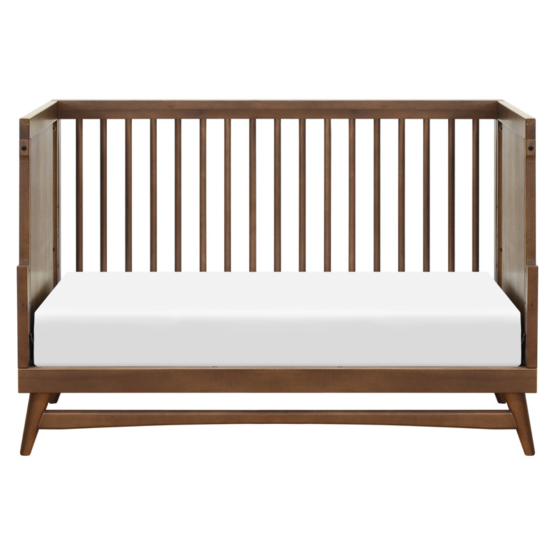 Peggy 3-in-1 Convertible Crib, Natural Walnut